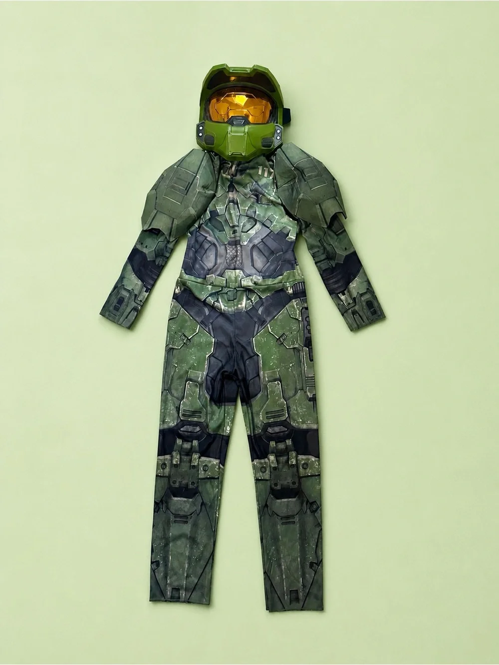 Master Chief (Halo) Kids Halloween Costume Size M w/ Mask